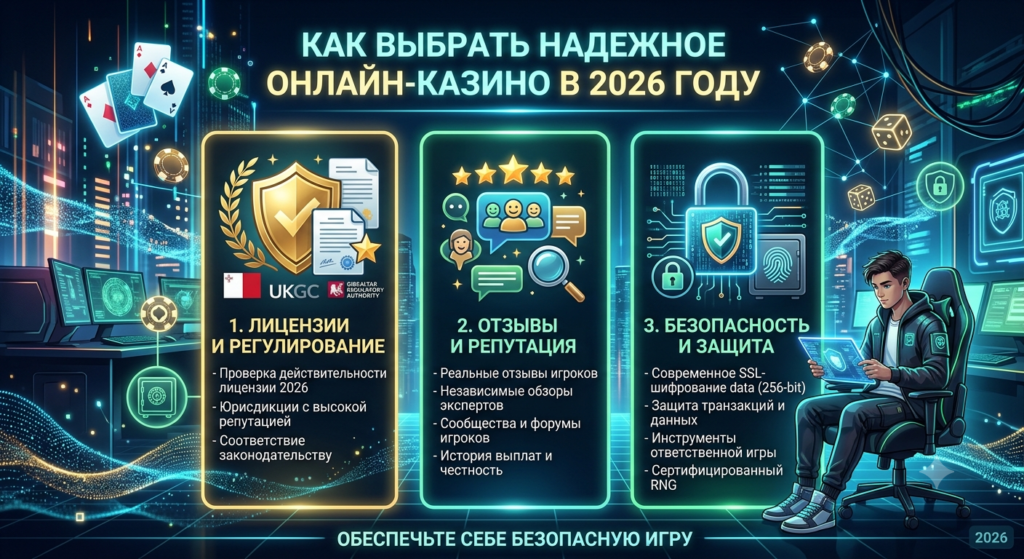 как выбрать казино 2026